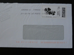Trèfles à 4 Feuilles Timbre En Ligne Montimbrenligne Sur Lettre (e-stamp On Cover) Ref TPP 5485 - Printable Stamps (Montimbrenligne)