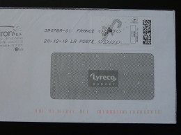 Noel Timbre En Ligne Montimbrenligne Sur Lettre (e-stamp On Cover) Ref TPP 5486 - Printable Stamps (Montimbrenligne)