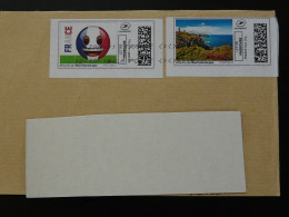 Coupe Du Monde Football 2018 World Cup Timbre En Ligne Montimbrenligne Sur Lettre (e-stamp On Cover) Ref TPP 5490 - Printable Stamps (Montimbrenligne)