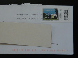 Région Centre Val De Loire Timbre En Ligne Montimbrenligne Sur Lettre (e-stamp On Cover) Ref TPP 5494 - Printable Stamps (Montimbrenligne)