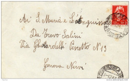 1945 LETTERA CON ANNULLO Fiorenzuola D'Arda PIACENZA - Poststempel