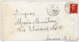 1945 LETTERA CON ANNULLO BRUGNATO LA SPEZIA - Poststempel