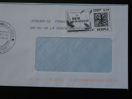 Brin De Bonheur Timbre En Ligne Montimbrenligne Sur Lettre (e-stamp On Cover) Ref TPP 5496 - Printable Stamps (Montimbrenligne)
