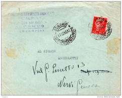 1945 LETTERA CON ANNULLO SONDRIO - Poststempel