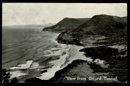 Ref 1659 - 1915 Photo Postcard - View From Orford Tunnel Wollongong NSW - Australia - Wollongong