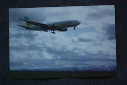 Superjet Boeing 747 Plane - Avion - Hokkaidi International Airlines -  Modern Chinese Postcard  - 2010s - 1939-1945: 2. Weltkrieg