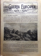L'Illustrazione Popolare 26 Ottobre 1916 WW1 Rovereto Vallagarina Asiago Manica - Sonstige & Ohne Zuordnung