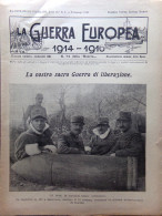 L'Illustrazione Popolare 6 Gennaio 1916 WW1 Venezian Cristoforis Nina Nicotera - Sonstige & Ohne Zuordnung