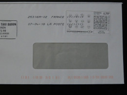 Smileys Timbre En Ligne Montimbrenligne Sur Lettre (e-stamp On Cover) Ref TPP 5525 - Printable Stamps (Montimbrenligne)