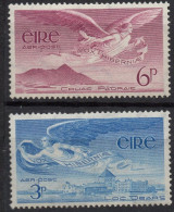 IRELAND/1948/MH/SC#C2-C3/ AIRMAIL POST / PARTIAL SET - Unused Stamps