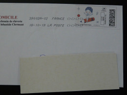 Crayon BD Timbre En Ligne Montimbrenligne Sur Lettre (e-stamp On Cover) Ref TPP 5540 - Printable Stamps (Montimbrenligne)