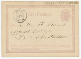 Naamstempel Nederhorst Den Berg 1871 - Cartas & Documentos