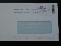 Ambulance Timbre En Ligne Montimbrenligne Sur Lettre (e-stamp On Cover) Ref TPP 5542 - Printable Stamps (Montimbrenligne)