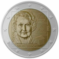 2020 2 Euro Maria Montessori - Italia