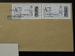 Cabinet Conseil Timbre En Ligne Montimbrenligne Sur Lettre (e-stamp On Cover) Ref TPP 5543 - Printable Stamps (Montimbrenligne)