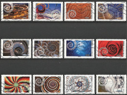 France 2014 - Mi 5748/59 - YT Ad 927/38 ( Dynamic Theme ) Complete Set - Used Stamps