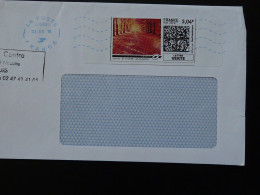 Forêt Forest Timbre En Ligne Montimbrenligne Sur Lettre (e-stamp On Cover) Ref TPP 5547 - Printable Stamps (Montimbrenligne)