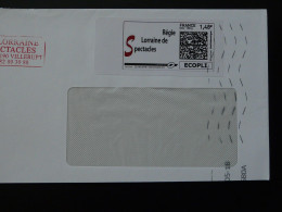Régie De Spectacles Timbre En Ligne Montimbrenligne Sur Lettre (e-stamp On Cover) Ref TPP 5548 - Printable Stamps (Montimbrenligne)
