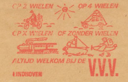 Meter Cut Netherlands 1968 Bicycle - Car - Train - Boat - Airplane - V.V.V. - Cycling