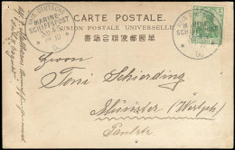 Deutsche Auslandspost China, 1906, Brief - China (offices)