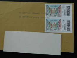 Ville De Bayonne Timbre En Ligne Montimbrenligne Sur Lettre (e-stamp On Cover) Ref TPP 5557 - Printable Stamps (Montimbrenligne)