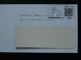 Fleurs Flowers Timbre En Ligne Montimbrenligne Sur Lettre (e-stamp On Cover) Ref TPP 5563 - Printable Stamps (Montimbrenligne)