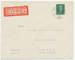 Em. En Face Expresse Amsterdam - Zwitserland 1951 - Zonder Classificatie