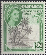 JAMAICA/1953/MNH/SC#154/ QUEEN ELIZABETH II / QEII/ ROYAL VISIT - Jamaïque (...-1961)