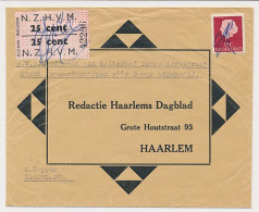Zandvoort - Haarlem - Perszegel N.Z.H.V.M. 25 Cent - Zonder Classificatie