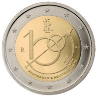 2023 2 Euro Centenario Aeronautica Militare - Italia