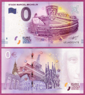 0-Euro UEJA 01 2016  STADE MARCEL-MICHELIN - FUSSBALL STADION CLERMONT AUVERGNE - Private Proofs / Unofficial