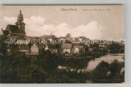 43371855 Waren Mueritz Blick Vom Stuede Auf Die Stadt Kirche Waren Mueritz - Waren (Mueritz)