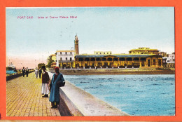 38609 / ⭐ PORT-SAID Egypte (•◡•) PALACE-HOTEL Jetée Casino 1919 à VEISBLAT Paris ◉ Isaac BEHAR 26 Egypt BERARDI Milano - Port Said