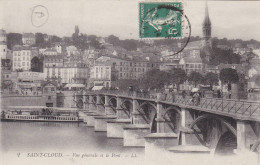 CPA Saint Cloud, Vue Générale Et Le Pont (pk88713) - Saint Cloud