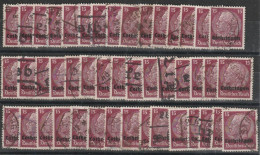 ALSACE-LORRAINE. Lot De 45 Timbres De Lorraine (Lothringen) N°31 Très Variés Couleurs, Oblitérations, Etc.. Petit Prix - Used Stamps