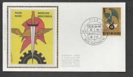 FDC Zijde : Nr 1855 Stempel: 3070 Kortenberg - 1971-1980