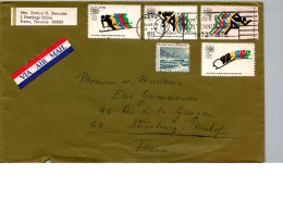 Marcophilie - 1972 - Air Mail - Olympic Games - Postal History