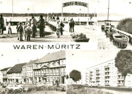 43370796 Waren Mueritz Kietzbruecke Mueritz Mecklenburgische Seenplatte Marktpla - Waren (Mueritz)