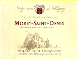 MOREY-SAINT-DENIS - " Seigneurs De Bligny " - La Cave Des Hautes Côtes (2692)_ev3 - Bourgogne