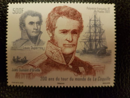 Polynesia 2022 Polynesie 200 Ans 1822 La COQUILLE World Tour Dumont D Urville 200 YEAR 1v Mnh - Unused Stamps