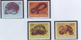 YUGOSLAVIA 2092-2095,unused - Fossiles