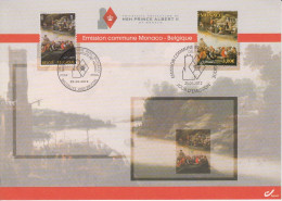 BELGIË - OBP - 2012 - HK 4254 - (GEMEENSCHAPPELIJKE UITGIFTE Met MONACO) - Cartas Commemorativas - Emisiones Comunes [HK]