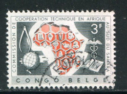 CONGO BELGE- Y&T N°365- Oblitéré - Usados