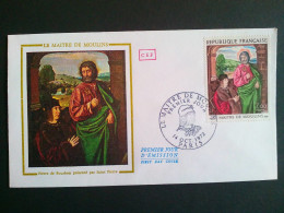 Enveloppe Premier Jour FDC De France :Le Maitre De Moulins 1972 - 1970-1979