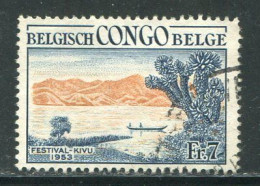 CONGO BELGE- Y&T N°326- Oblitéré - Usados