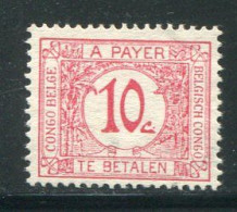 CONGO BELGE- Taxe Y&T N°67- Oblitéré - Used Stamps