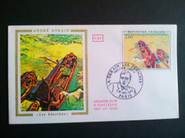 Enveloppe Premier Jour FDC De France : André Derain 1972 - 1970-1979