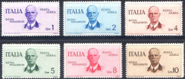 REGNO D'ITALIA  1934 Posta Aerea Volo Roma Mogadiscio Cpl .6 Val. Nuovi MNH** - Mint/hinged
