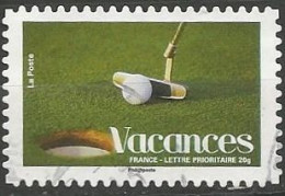 FRANCE  AUTOADHESIFS N° 170 OBLITERE CACHET ROND - Used Stamps