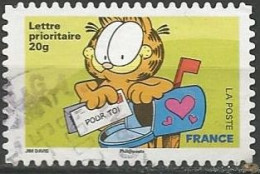 FRANCE  AUTOADHESIFS N° 199 OBLITERE CACHET ROND - Used Stamps